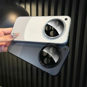 2024 New Oppo Findx8 Ultra-Thin Glass Silicone Phone Case Womens Style Protective Cover for Findx8Pro X8Ultra Anti-Fall