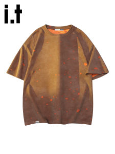 izzue | Holey Design Casual Short Sleeve T-Shirt