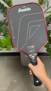 Franklin C45° Dynasty 16mm Pickleball Paddle,T700 Carbon Fiber Elongated Racket,PowerFlex Polymer Honeycomb Core,Sweat-Wicking Comfort Grip