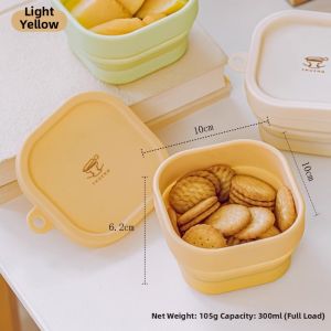 SHUEHO | Foldable Portable Dining Square Bowl