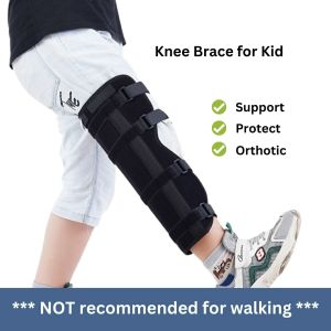Knee Brace for Kid Children Fixed Joint Guard Support Pediatric Leg Fracture Splint Immobilizer