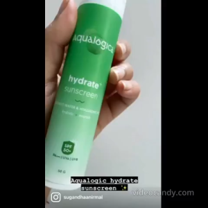 Aqualogica Hydrate+ Sunscreen with SPF 50 For UVA/B & Blue Light Protection Gel 50G