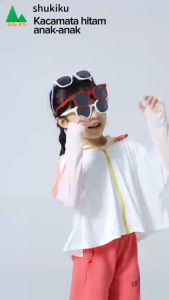 shukiku - Kacamata Hitam Lipat Anak-anak (Dengan Kotak Penyimpanan) 6455