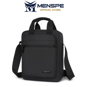 MENSPE Mens Shoulder Bag Cross Body Bag Waterproof Travel Bag Business Laptop Bag Large Capacity Handbag Casual Bag Fashion Leisure Sport Street Bag for College Student