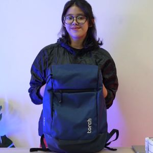 Torch Shanti Tas Ransel Laptop 15 Inch Daypack Tumbler Backpack Kerja Kuliah