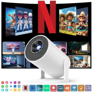 Máy Chiếu Di Động DEYSIN HY300 Plus HD 4K 1280x720P Android Wifi LED Rạp Chiếu Phim Tại Nhà Máy Chiếu Mini Với Điều Khiển Từ Xa Cho Điện Thoại Chơi Game & Xem Phim