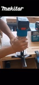 【Ready Stock】Mekitor router machine cordless wood trimmer brushless mesin trimer kayu 修边机