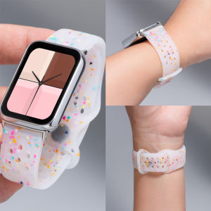 Silicone Strap For Xiaomi Smart Band 9 Pro 8Pro Smartwatch Sports Watchband Accessories For Redmi Watch 4 5 Replacement Bracelet