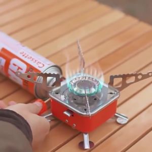 Outdoor Folding Camping Stove Portable Camping Stove butane gas stove set Mini 燃气灶