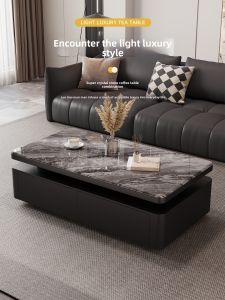 Yiyou | Italian Luxury Spacious Storage Square Coffee Table