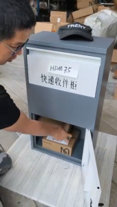 Big Size Parcel Drop Box Peti Surat Anti-Theft Lockable Parcel Box Delivery Mailbox / Collection Locker Box