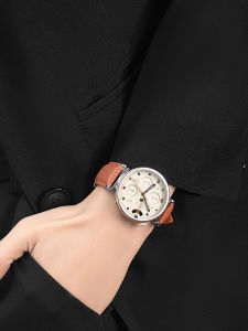 Uhada Premium Leather Watch Band for Huawei GT4 GT5 Male Female Model 18 22mm Simple Fashion Litchi Pattern Butterfly Buckle