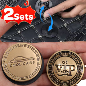 แผ่นรองเท้าสำหรับรถยนต์2ชุดตัวยึดแคลมป์ยึดรถสองชั้นถอดได้กันลื่นที่ยึดพรมหนังอเนกประสงค์สำหรับรถยนต์ SUV