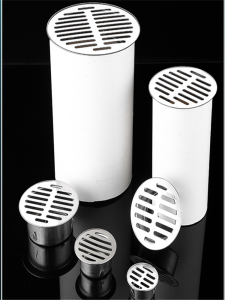 Small Drain Cover 304 Stainless Steel Bathroom Sink Drainage PVC Pipe Breathable Hole Filter Net Bathroom Drain Cover