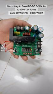 Mạch tăng áp Boost DC-DC 8-60V lên 10-120V 15A 900W - Linh Kiện 789