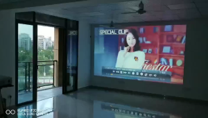 New projector K6 Android projector 1080P supports 4k 2.4G/5G/WiFi6+Bluetooth trapezoidal effect bedroom HD home projector can project ceiling 360° rotating large screen projector