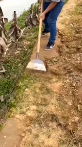 gardening tools farm handle steel cleaning scraper soil earth for wall garden floor multi shovel accessories hoe 清洁铲