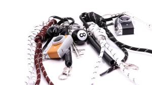 Creative Fashion Large camera Black 8 Billiards Keychain Pendant Y2K Girl Style Bag Pendant Mobile Phone Lanyard Accessories