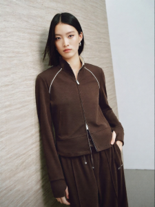 PEACEBIRD | Viscose Smooth Leisure Hoodie Set