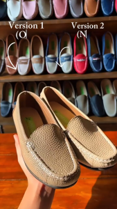 Jenelle Shoes - Womens Loafers - Eula Beige V2