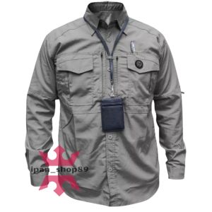 [PENGIRIMAN EXPRESS] Kemeja Tactical Pria M Tac Lengan Panjang Terbaru / Kemeja Lapangan Pria