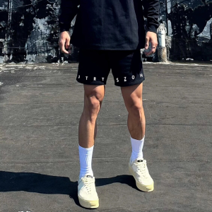 ใหม่!!แฟชั่น กางเกงขาสั้นผู้ชาย กางเกงขาสั้นเอวยางยืด+สายรัด กางเกงขาสั้นลำลอง ผ้านิ่มราคาถูกใส่สบายสีดำ กางเกงกีฬาขาสั้นมีหลายรุ่นให้เลือก