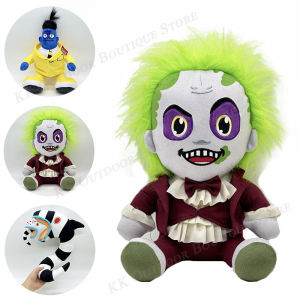 ZEEMIN Halloween Christmas Beetlejuice 2 Beetlejuice Plush Figures Toy Plushie Doll Soft Sofa Pillow Kids Halloween Christmas Gifts