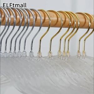 ELFtmall ไม้แขวนเสื้อ ไม้แขวน คริสตัล เปล่งประกาย และเจิดจรัส แวววาว โปร่งแสง  อะคริลิค ที่แขวนเสื้อผ้า วัสดุ PET แข็งแรง สามารถแขวนเสื้อผ้าต่างๆได้