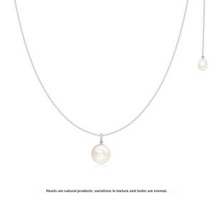 HEFANG Jewelry | Original Stylish Luxurious Pearl Button Necklace
