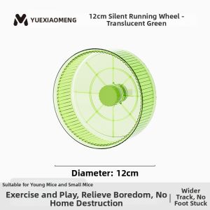 YUEXIAOMENG | Silent Adjustable Pet Hamster Wheel