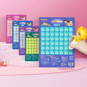 Quway Interactive Stickers Audio Recording Stickers Content English Home Language Cantonese Fun Educational Toys for Kids