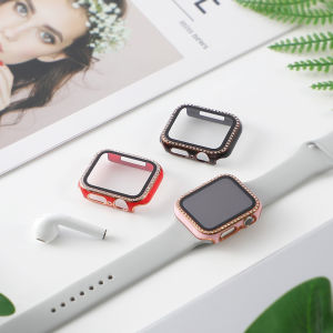 Bling Case for Apple Watch Series 9: Screen Protector & Diamond Case