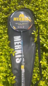 MERKIS Badminton Racket Full Carbon 4U 26-30Lbs ASTROX99/100/VT-ZF Random String With 3Pcs Badminton And Bag