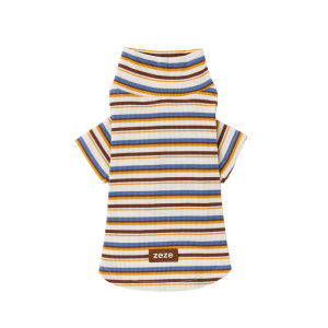 zeze | Striped Stretch Warm Dog Jumper