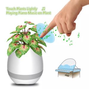Pot Bunga Audio Speaker Lagu Musik Hobi Bluetooth Wireless Portable