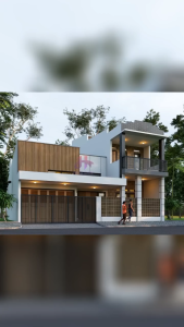 JASA DESAIN RUMAH TROPIS L11M