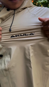 Jas Hujan AKULA Pria Wanita Bahan Tebal Kuat Elastis ANTI REMBES