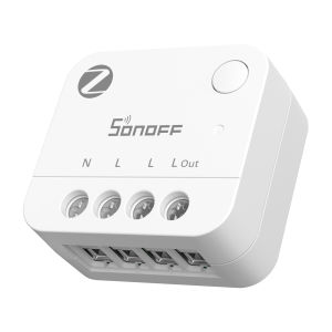 Sonoff | SONOFF MINI-ZB1GP MINI PM Zigbee Power Meter Real-Time Energy Tracking Smart Appliance Monitoring Cost Calculation Zigbee Router