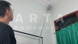 Kemoceng Panjang Pembersih Langit Rumah bahan Fiber dapat Dipanjangkan
