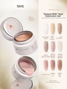 Taye | Milk Extension Gel Nails Builder Gel Quick Lengthening No Paper Form 5-in-1