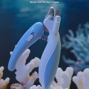 Professional Pet Nail Clippers with Led Light Pet Claw Grooming Scissors for Dogs Cats Small Animals Paw Nail Trimmer Pet Supply