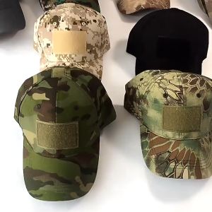 ASIAON Plain Mesh Cap Tactical Visor with Embroidery Patch Baseball Hat