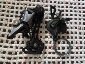 SHIMANO DEORE M6100 12 Speed Right Shifter Rear Derailleur 12s Right Side Shift Lever RD Rear Derailleur SGS Long Cage For 12S MTB Mountain Bike Groupset Set Bicycle Accessories