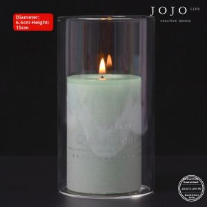 Heat-resistant Glass Covered Candle