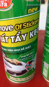 Chai tẩy keo Sifa Remove Of Stichkers tẩy keo trên mọi bề mặttẩy keo thừanhựa đườngnhựa câydầu mỡlàm sạch nội thất da hương thơm 450ml