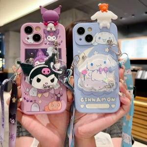 เคสโทรศัพท์มือถือ Redmi 14R 13C 12C/R 14C ลายการ์ตูน Kawaii คลัตช์ 3 มิติ ป้องกันการตกหล่น ขอบเต็ม ลายการ์ตูน Kawaii