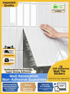 SAIWAKAI | Oil Resistant Waterproof Moisture Proof Wall Stickers