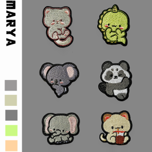 Cartoon Patch Sticker Self Adhesive Embroidery Patch for Childrens Clothes Pants School Bags Hats down Jackets No Sewing Needed