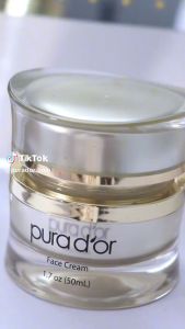 Kem chống lão hóa với vàng 24K nguyên chất pura dor GOLDEN GLOW Face Cream PM giảm nếp nhăn làm sáng & săn chắc da Mỹ