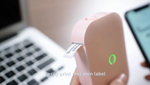 AIYIN D11 PRO PORTABLE MINI THERMAL LABEL PRINTER LABEL MAKER STICKER PRICE TAG / LABELER - FOR OFFICE / HOME / SHOP